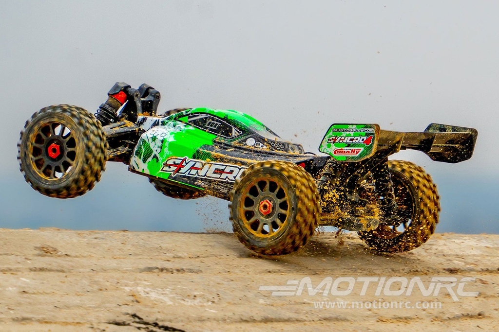 Team Corally Syncro 4 Green 1/8 Scale Brushless 4WD EP Buggy - RTR COR00287-G
