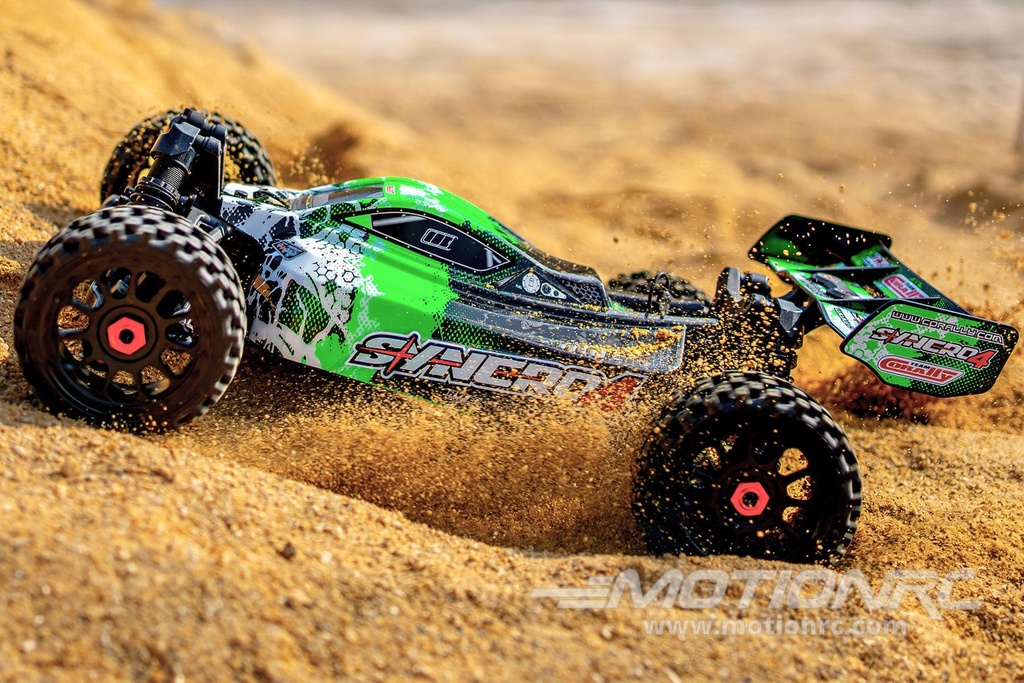 Team Corally Syncro 4 Green 1/8 Scale Brushless 4WD EP Buggy - RTR COR00287-G