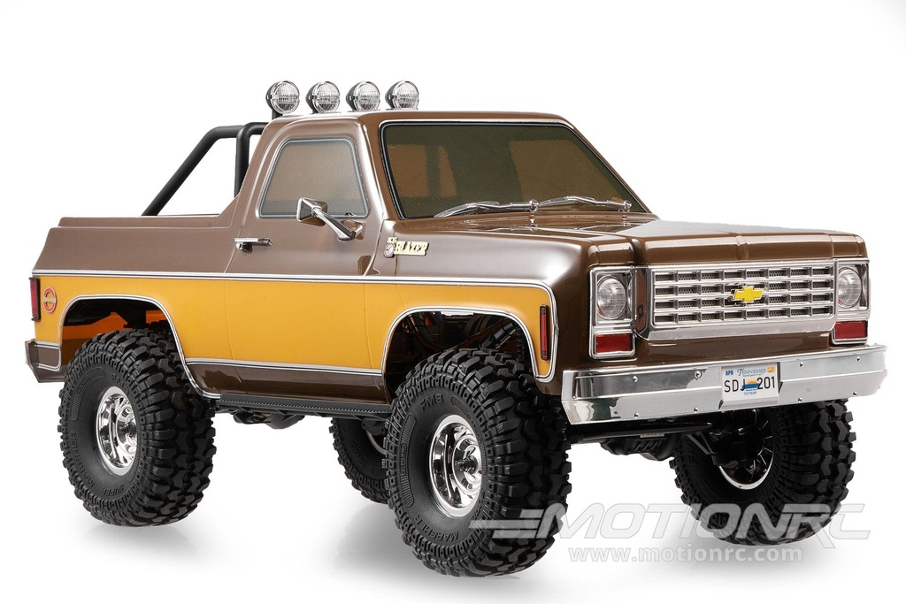 FMS FCX10 Chevy K5 Blazer Brown 1/10 Scale 4WD Crawler - RTR FMS11001RSBR