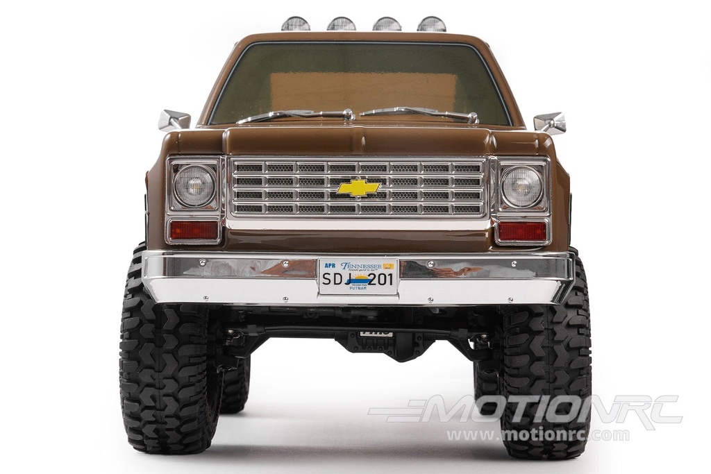 FMS FCX10 Chevy K5 Blazer Brown 1/10 Scale 4WD Crawler - RTR FMS11001RSBR