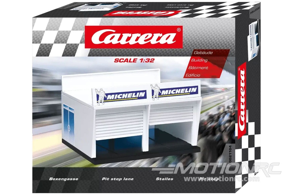 Carrera Pit Stop Lane Double Garage with Railing CRE20021104