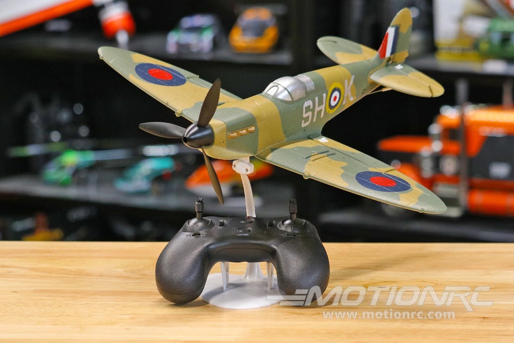 Skynetic Supermarine Spitfire Mk IIA EPP with Gyro 400mm (15.7") Wingspan - RTF SKY1060-001