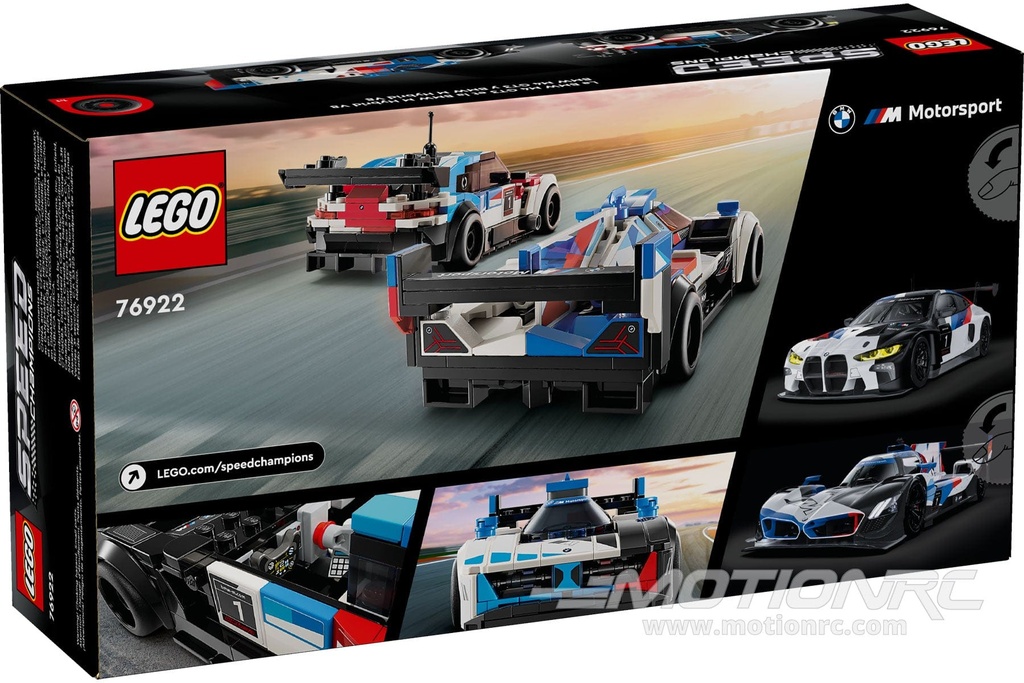 LEGO Speed Champions BMW M4 GT3 & BMW M Hybrid V8 Race Cars 76922