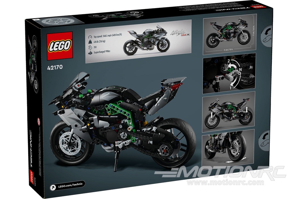 LEGO Technic Kawasaki Ninja H2R Motorcycle 42170