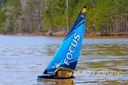 Bancroft Focus V3 Blue 995mm (39.2") Sailboat - RTR BNC1047-003