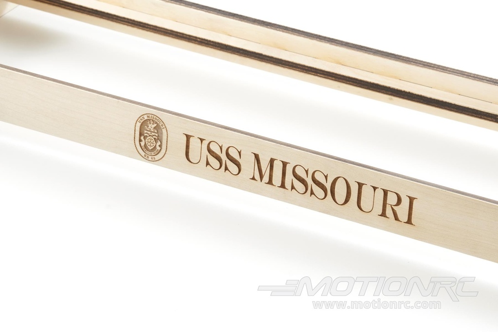 Bancroft 1/150 Scale Missouri Laser Engraved Heavy Duty Boat Stand BNC5073-006