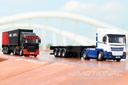 Turbo Racing Black 1/76 Scale Semi Truck with Trailer - RTR TBRC50B