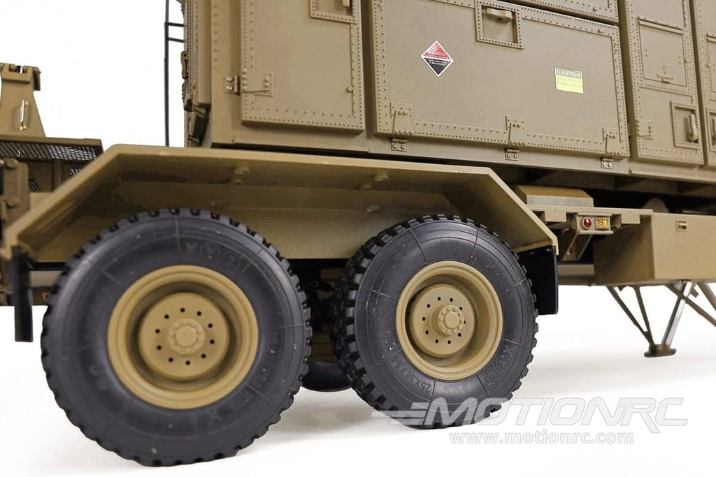 Heng Guan US Military Tan 1/12 Scale Radar Array Trailer - KIT HGN-P804TAN