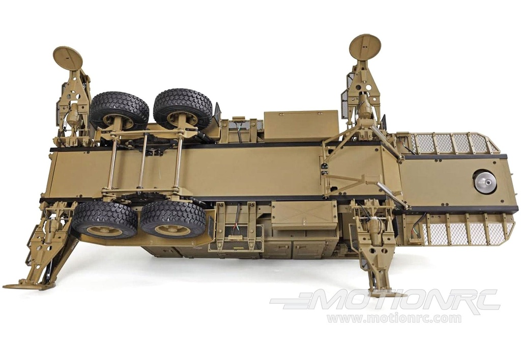 Heng Guan US Military Tan 1/12 Scale Radar Array Trailer - KIT HGN-P804TAN