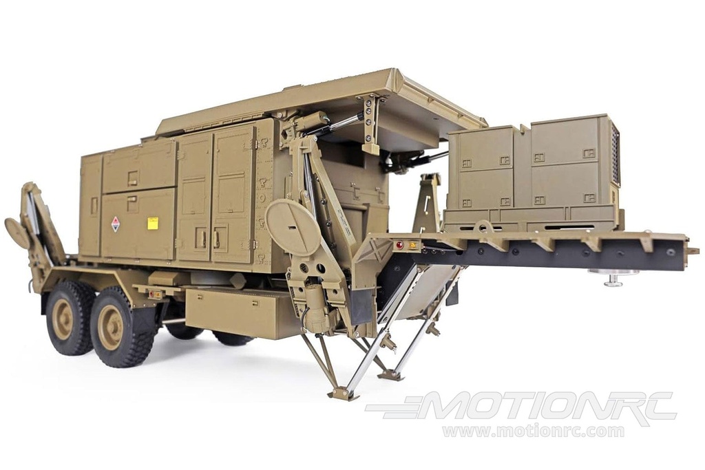 Heng Guan US Military Tan 1/12 Scale Radar Array Trailer - KIT HGN-P804TAN
