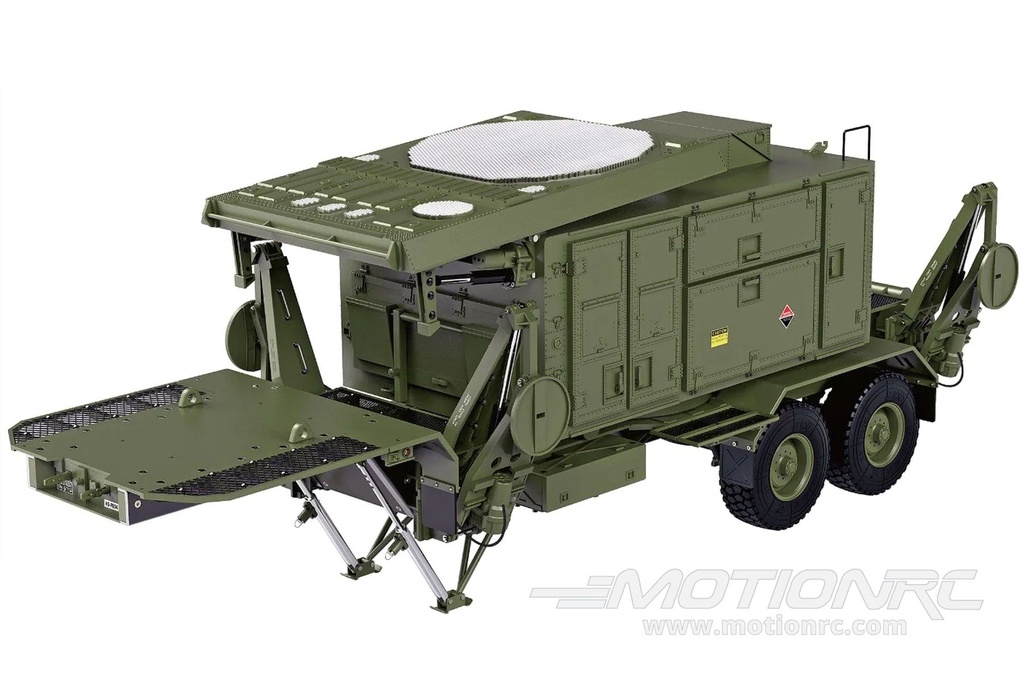 Heng Guan US Military Green 1/12 Scale Radar Array Trailer - KIT HGN-P804GREEN