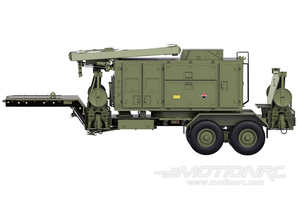 Heng Guan US Military Green 1/12 Scale Radar Array Trailer - KIT HGN-P804GREEN