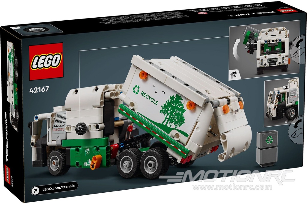 LEGO Technic Mack® LR Electric Garbage Truck 42167