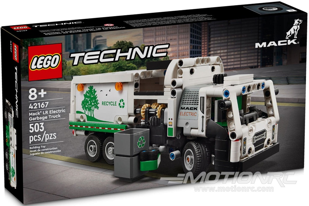 LEGO Technic Mack® LR Electric Garbage Truck 42167