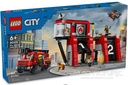 LEGO City Fire Station with Fire Truck 60414