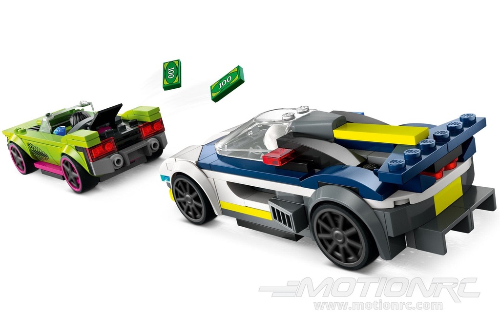 LEGO City Police Car and Muscle Car Chase 60415