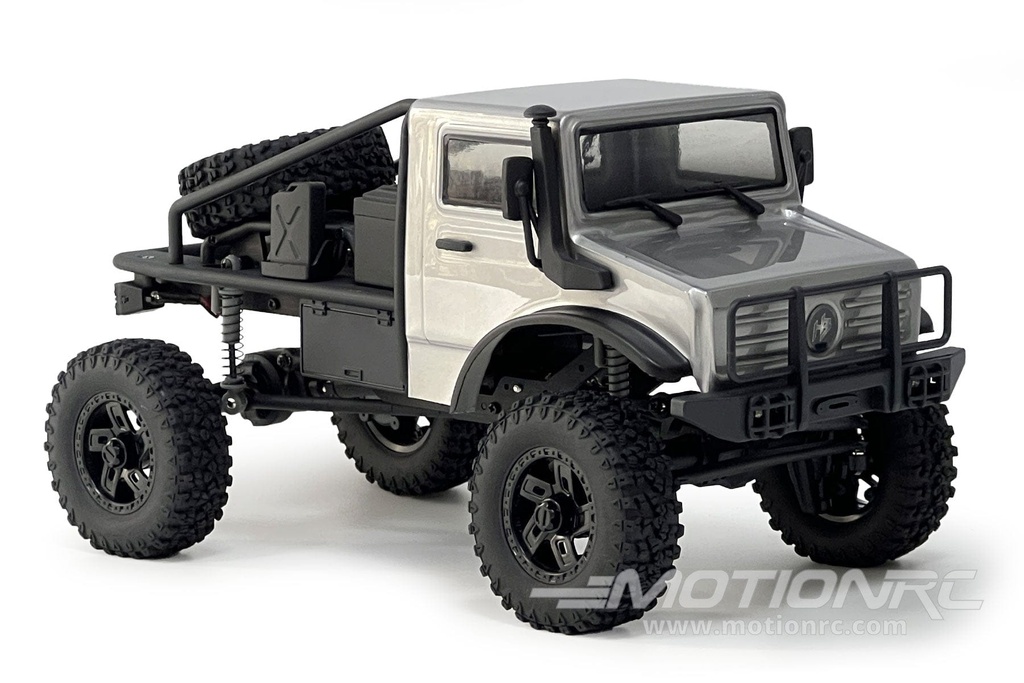 Hobby Plus CR18P EVO Silver Trail Hunter 1/18 Scale 4WD Mini Crawler - RTR HBP1810304