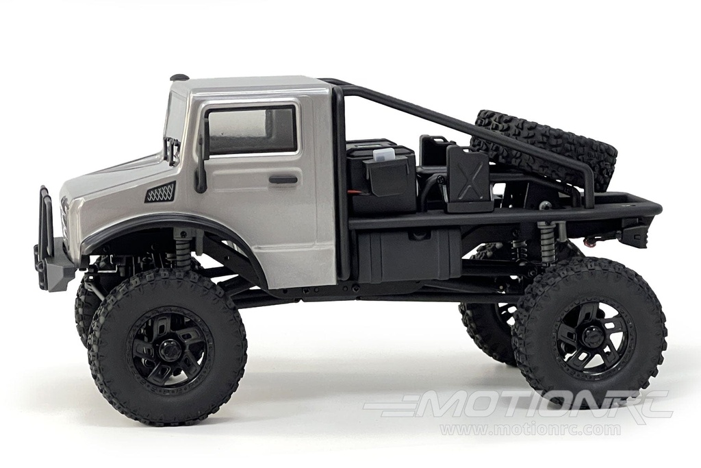 Hobby Plus CR18P EVO Silver Trail Hunter 1/18 Scale 4WD Mini Crawler - RTR HBP1810304