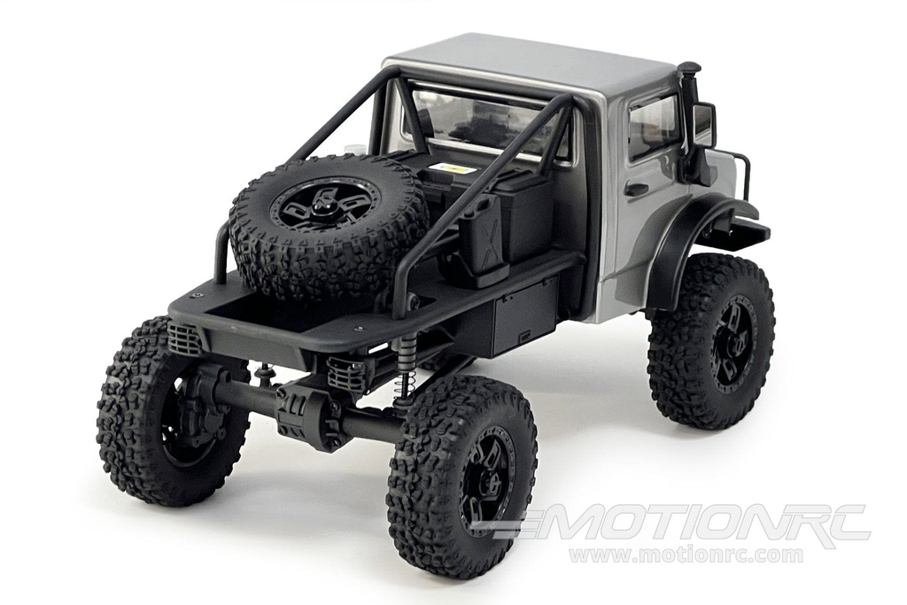 Hobby Plus CR18P EVO Silver Trail Hunter 1/18 Scale 4WD Mini Crawler - RTR HBP1810304