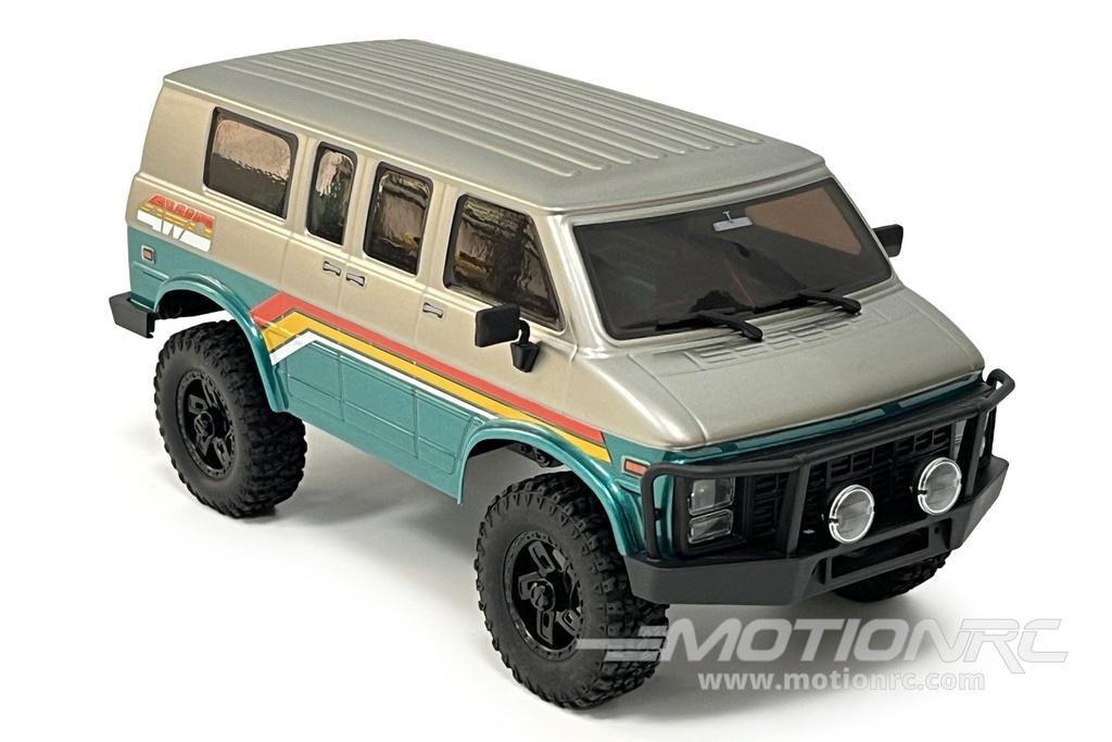 Hobby Plus CR18P EVO Gunmetal Rock Van 1/18 Scale 4WD Mini Crawler - RTR HBP1810301