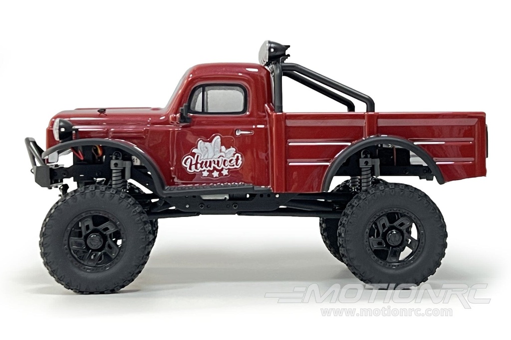 Hobby Plus CR18P EVO Maroon Harvest 1/18 Scale 4WD Mini Crawler - RTR HBP1810110