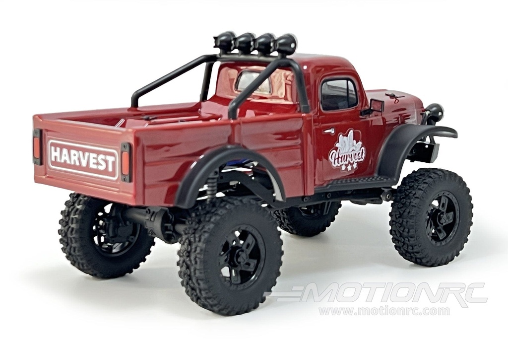 Hobby Plus CR18P EVO Maroon Harvest 1/18 Scale 4WD Mini Crawler - RTR HBP1810110