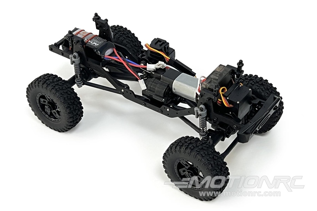 Hobby Plus CR18P EVO Matte Gunmetal Harvest 1/18 Scale 4WD Mini Crawler - RTR HBP1810109