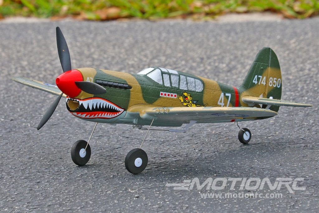 Skynetic P-40 EPP with Gyro 400mm (15.7") Wingspan - RTF - (OPEN BOX) SKY1057-001(OB)