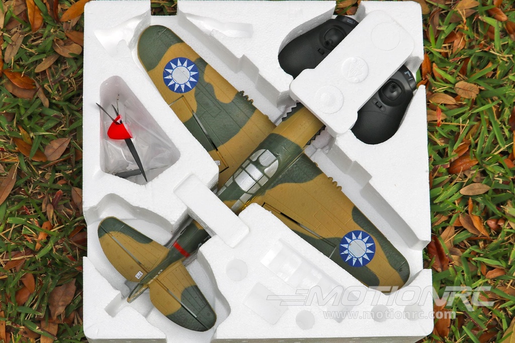 Skynetic P-40 EPP with Gyro 400mm (15.7") Wingspan - RTF - (OPEN BOX) SKY1057-001(OB)
