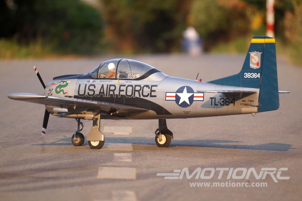 Nexa T-28 Trojan Silver 1770mm (69") Wingspan - ARF NXA1056-002