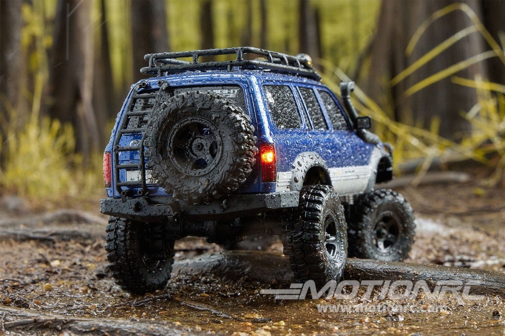 FMS Toyota LC80 Blue 1/18 Scale 4WD Crawler - RTR FMS11831RTRBU