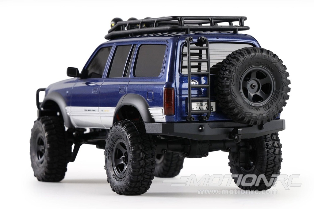 FMS Toyota LC80 Blue 1/18 Scale 4WD Crawler - RTR FMS11831RTRBU
