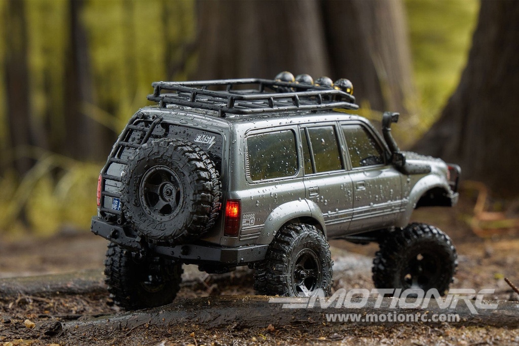 FMS Toyota LC80 Grey 1/18 Scale 4WD Crawler - RTR FMS11831RTRGY