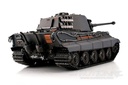 Torro German King Tiger Grey 1/16 Scale Heavy Tank IR with Cannon Smoke - RTR TOR11514-GY