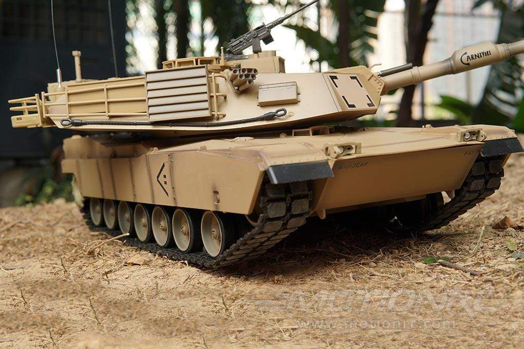 Heng Long USA M1A2 Abrams Upgrade Edition 1/16 Scale Battle Tank - RTR - (OPEN BOX) HLG3918-001(OB)