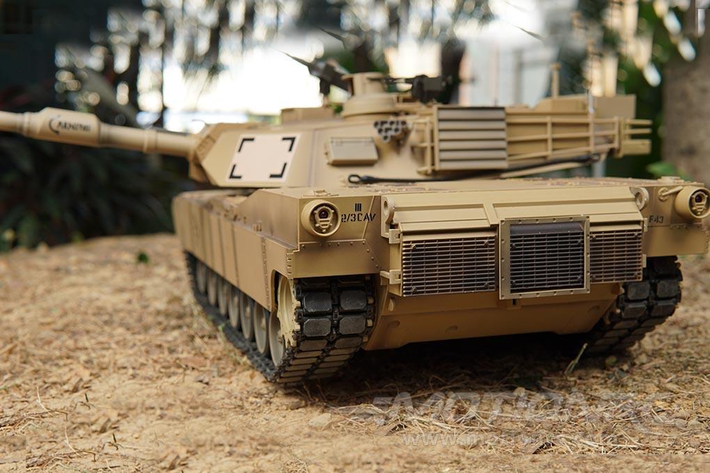 Heng Long USA M1A2 Abrams Upgrade Edition 1/16 Scale Battle Tank - RTR - (OPEN BOX) HLG3918-001(OB)