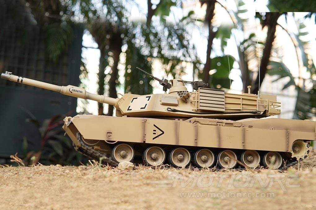 Heng Long USA M1A2 Abrams Upgrade Edition 1/16 Scale Battle Tank - RTR - (OPEN BOX) HLG3918-001(OB)