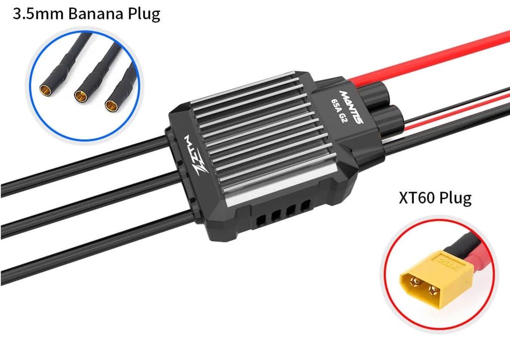 ZTW Mantis G2 65A ESC with 8A SBEC ZTW2065211