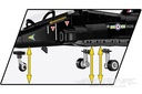 COBI UK BAE Hawk T1 Jet Fighter RAF 1:48 Scale Building Block Set COBI-5845