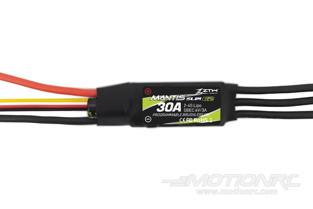 ZTW Mantis Slim G2 30A ESC with 3A SBEC ZTW2030211