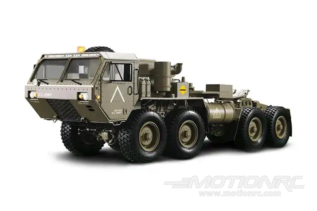 Heng Guan US Military HEMTT Green 1/12 Scale 8x8 Heavy Tactical Truck - RTR HGN-P802PROGREEN