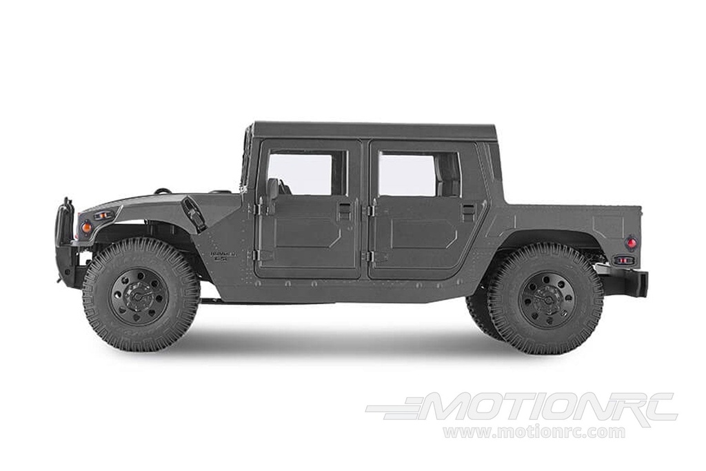 FMS Hummer H1 Black 1/12 Scale 4WD Truck - RTR FMS11261RTRBK