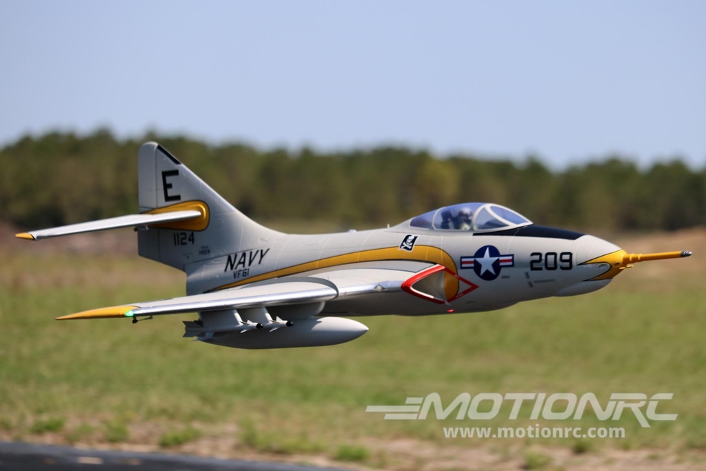 Freewing F9F-8 Cougar Super Scale 80mm EDF - ARF PLUS FJ22011AP