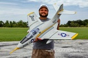 Freewing F9F-8 Cougar Super Scale 80mm EDF with Gyro - PNP FJ22011P