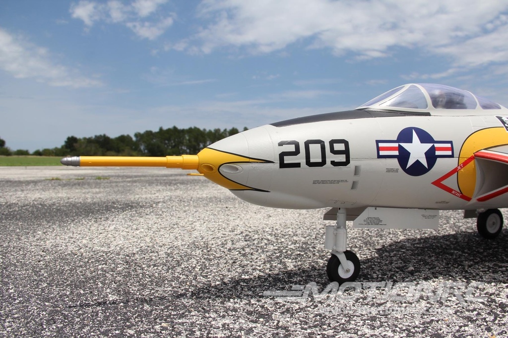 Freewing F9F-8 Cougar Super Scale 80mm EDF with Gyro - PNP FJ22011P