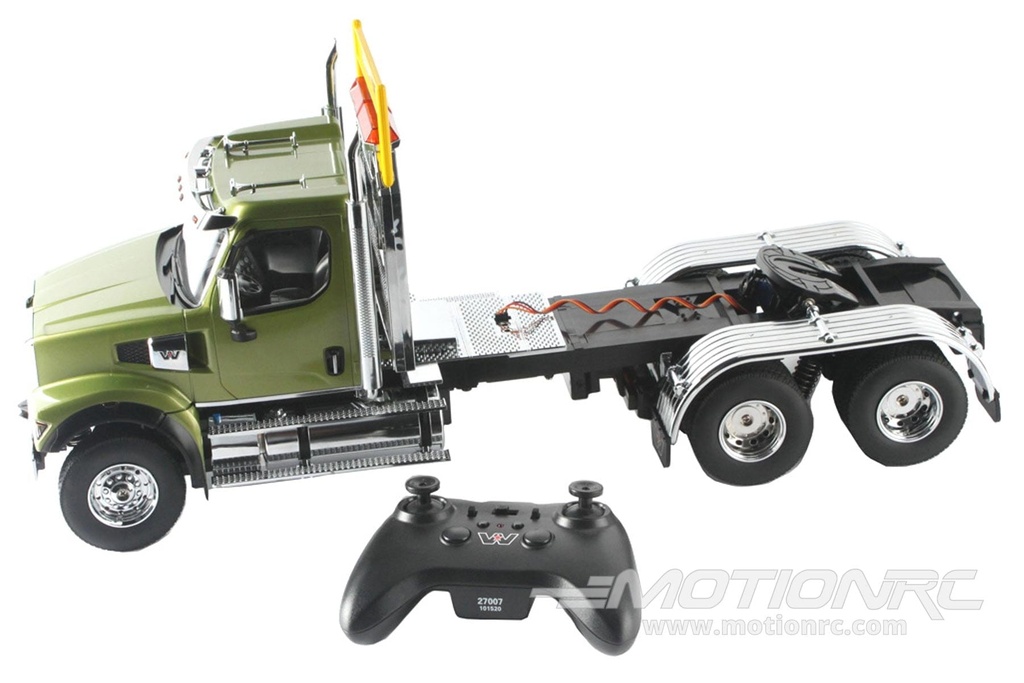 Diecast Masters 1/16 Scale Western Star 49X SFFA Tandem Semi Tractor - RTR - (OPEN BOX) DCM27009(OB)