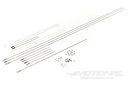 Nexa 1770mm T-28 Trojan Red and White Pushrod and Linkage Set NXA1056-110