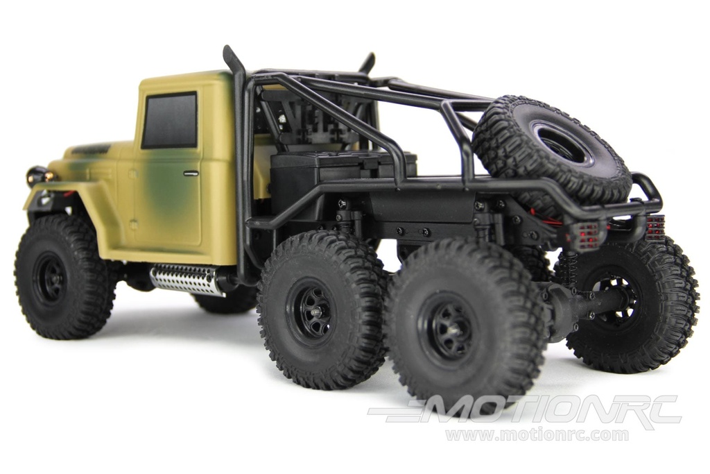 Hobby Plus CR18 6x6 Camo Conqueror 1/18 Scale Mini Crawler - RTR HBP1810168-CA