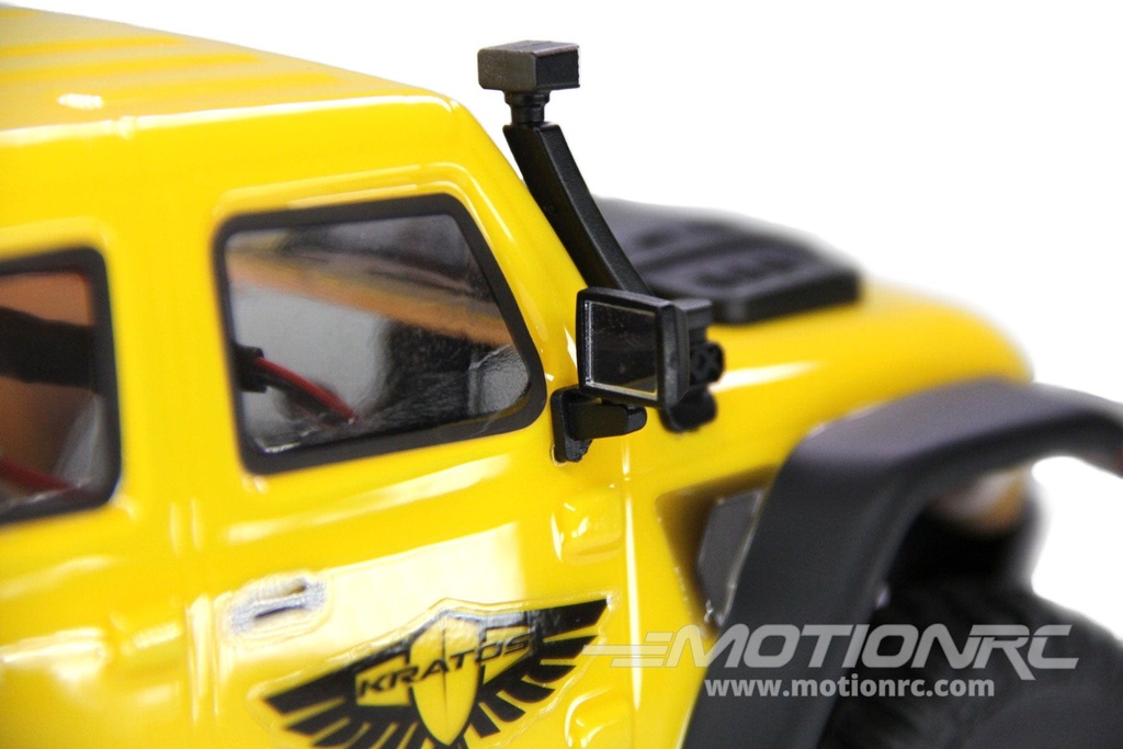 Hobby Plus CR18 Yellow Kratos 1/18 Scale 4WD Mini Crawler - RTR HBP1810125-YW