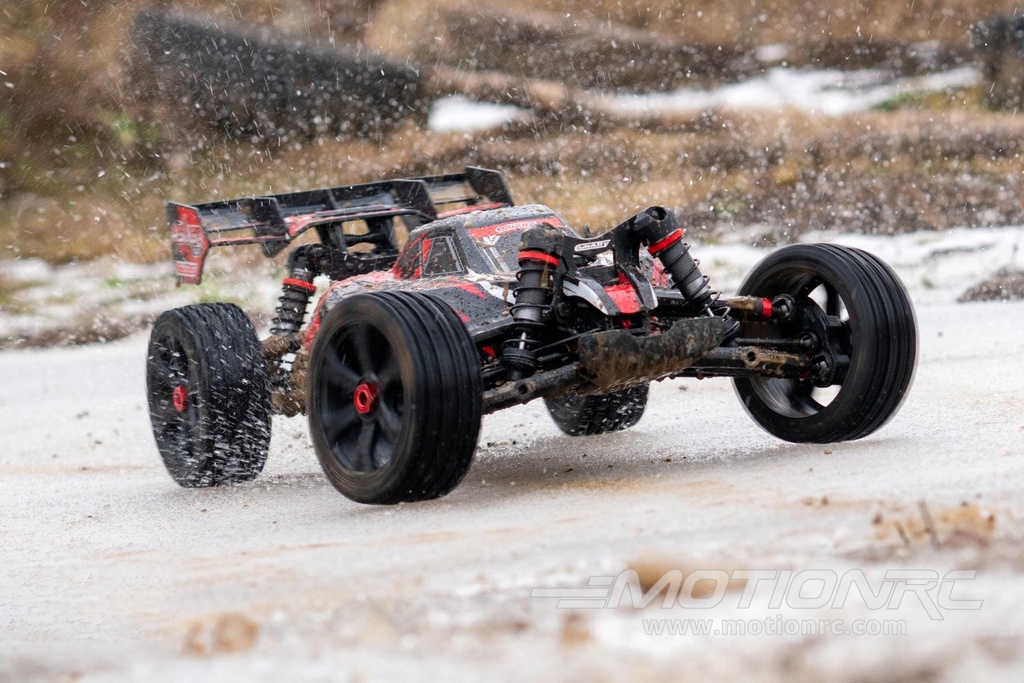 Team Corally Asuga XLR Red Large Scale 4WD Monster Buggy - RTR COR00288-R